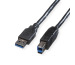 ROLINE USB-A-B, Datenkabel 11.02.887 Black, ST/ST, 3.2 Gen1 1.8m