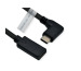 ROLINE USB-C-C, Videokabel-Verl. 11.04.549 Black, ST/BU 2m
