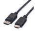 ROLINE DisplayPort-HDMI Kabel 11.04.578 Black, ST/ST, 1080p 1m