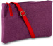 ROOST Handtasche 16x24x1mm 497628 elegant violet/vivid red