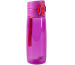 ROOST Wasserflasche 0.65 L 7x7x23mm 497666 elegant violet/vivid red