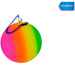 ROOST Spielball Regenbogen 21cm 720547 mit Kordel