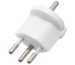 S-ELECTRO Fix-Adapter SchuKo-CH 4.107439 weiss, 3-polig