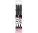 SAKURA Pigma Brush Pen Set May&Berry POXFVKBP3 Fine/Medium/Bold 3 Stück