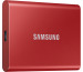 SAMSUNG SSD Portable T7 1TB MU-PC1T0R USB 3.1 Gen. 2 Metallic Red