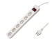 SCHOENENB Steckdosenleiste 1.5m 06.980.6W PLUS quer weiss
