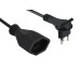 SCHOENENB Verlängerungskabel 3m 82.500.3S FLAT 3-Polig schwarz