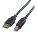 SCHOENENB Cable USB-A to USB-Printer 90.003/11 1.8m black