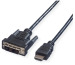 SCHOENENB DVI to HDMI Cable 90.007/11 2.0m black
