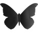 SECURIT Kreidetafel 3-D Butterfly W3D-BUTTE schwarz, 7 Stück 28x16.3x1cm