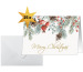 SIGEL Weihnachtskarten A6 DS085 Tannenzweige 25 Stück