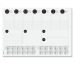 SIGEL Papier-Schreibunterlage HO506 Wochenpl. 2J-Kal. 420x297mm