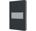 SIGEL Notizbuch Linescape A5 LS206 grau kariert 176 S.