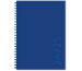 SIMPLEX Schüleragenda Colors 24/25 40133S325 1W/1S 17M blau ML 12x16.5cm