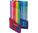 STABILO Fasermaler Pen 68 6820-04 20er Color Box rot/blau