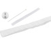 STEFFEN Kabelschlauch Fast Cover 1.8m 06 26420 weiss, Klettverschluss