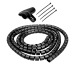 STEFFEN Cable Conduit Set Fast Cover 62642502S Black