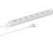 STEFFEN Steckdosenleiste Linea Plus 3m 200180236 weiss, Haftmagnete