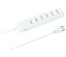 STEFFEN Steckdosenleiste 207605216 POWER EASY 1.5m, 6xT13, weiss