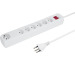 STEFFEN Steckdosenleiste Power Easy 50 00061 weiss, 1.5m