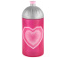 STEPBYST. Trinkflasche 188191 Glitter Heart, Pink