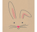 STEWO Serviette Bunny 257254432 pink 33x33cm