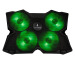 SUREFIRE Laptop Cooling Pad 48818 Bora Gaming Green