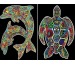 TATARUGA Mappe B4 CT21 Delfine+Schildkröte