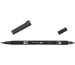 TOMBOW Dual Brush Pen ABT N25 lamp black