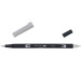 TOMBOW Dual Brush Pen ABT N75 cool grey 3