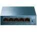 TP-LINK LiteWave 5-Port Switch LS105G 8GB RJ45 Ports, Steel Case