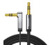 UGREEN Cable 3.5mm Male/Male 10597 Straight angle flat,1m,(BB)