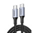UGREEN Fast Charging Cable 100W Max 70427 5A,USB-C-USB-C,PD,Black 1m