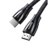 UGREEN Cable HDMI 8K, Braided 80404 3m,Black