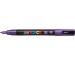 UNI-BALL Posca Marker 0.9-1.3mm PC-3ML VI glitzer violett