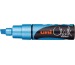 UNI-BALL Chalk Marker 8mm PWE-8K BL Metallic blau