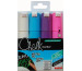 UNI-BALL Chalk Marker 8mm PWE8M.4C. 4 Farben, Etui