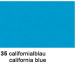 URSUS Plakatkarton 68x96cm 1001535 380g, californiablau