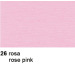URSUS Tonzeichenpapier 50x70cm 2232226 130g, rosa