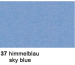 URSUS Tonzeichenpapier 50x70cm 2232237 130g, himmelblau