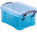 USEFULBOX Kunststoffbox 0,7lt 68501717 transparent blau