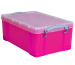 USEFULBOX Kunststoffbox 9lt 68502718 transparent pink