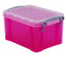 USEFULBOX Kunststoffbox 1,6lt 68507218 transparent pink