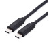 VALUE USB-C-C, Lade & Datenkabel 11.99.830 Black, ST/ST, PD3.0/100W 1m