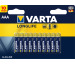 VARTA Batterie 410310146 Longlife, AAA/LR03, 10 Stück