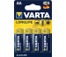 VARTA Batterie 410610141 Longlife, AA/LR06, 4 Stück