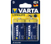 VARTA Batterie 412010141 Longlife, D/LR20, 2 Stück