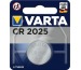 VARTA Knopfzelle Lith. CR2025,3V 602510140 170 mAh 1 Stück