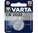 VARTA Knopfbatterie CR2032,3V 603210140 230 mAh 1 Stück