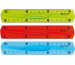 WESTCOTT Lineal, flexibel E-1022000 15cm blau/rot/grün